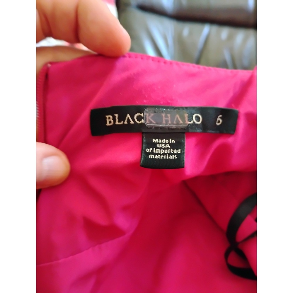 Black Halo‎ Red Party Dress Size 6-SALE!! - Picture 7 of 7